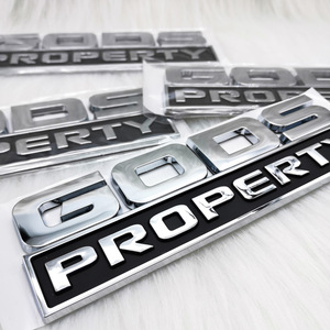 Emblema de Metal de Alta Calidad, Adhesivo 3D de Plástico ABS con Logotipo de Marca, Insignia para Scooter de Movilidad, Placa con Nombre - Product Image 4