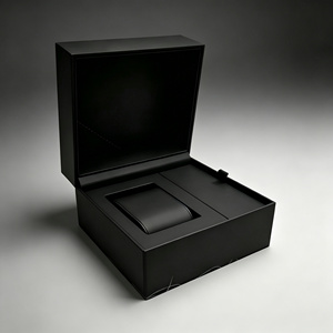 Scatola Espositiva per <span class=keywords><strong>Orologi</strong></span> in Cartone Riciclabile con Chiusura Magnetica, Stampa in Lamina d'Oro e Logo Personalizzato, Consegna Rapida - Product Image 2