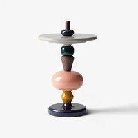 Table d'appoint créative de style nordique, table d'appoint mobile minimaliste moderne pour canapé, table candi inspirée des designers et très tendance