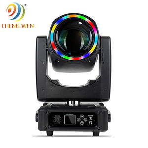Luce a Testa Mobile LED Ring 300W con Fascio Luminoso per Discoteca, DJ, Feste, Palcoscenico con Controllo DMX512 per Night Club e Matrimoni - Product Image 4