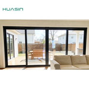 Huasin, fabricant en gros de portes coulissantes en aluminium sur mesure, portes coulissantes pour patio, pour balcon, <span class=keywords><strong>terrasse</strong></span>, villa - Product Image 1
