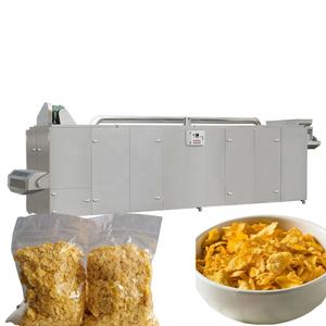 Nueva Máquina para Hacer Hojuelas de Maíz de Doble Tornillo con Motor, Línea de Producción Automática de Alta Eficiencia para Cereales de Desayuno y Snacks Inflados - Product Image 2