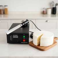 Machine à découper les gâteaux à ultrasons portable, couteau à découper les sandwichs, lames antiadhésives, facile à utiliser et à entretenir