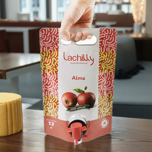 Экологичный 1L 2L 3L 5L диспенсер для винного мешка с клапаном, упаковка для напитков, кофейный сок, молоко, нагрудник, сумка в коробке с ручкой - Product Image 2