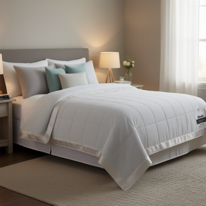 Couverture de lit matelassée Allbanatic surdimensionnée en polyester, alternative au duvet, style moderne, rectangulaire, toutes saisons - Product Image 2