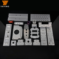 Extrusions en aluminium de moteur linéaire 6061-T6 pré-fendues de précision Yaying pour l'assemblage de cadre NEMA, composants modulaires usinés CNC