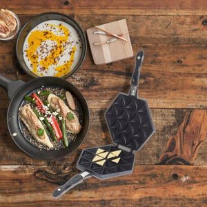 กระทะย่างสองด้านแบบไม่ติดกระทะรุ่นใหม่ สำหรับทำเอ็มปานาดา ซาโมซ่า และเกี๊ยวซ่า - Product Image 3