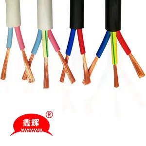 Xinhui Marken H05VV-F RVV 3x2,5 mm2 3 x4mm2 3 x6mm2 14 18 20 22 24 Awg Flexibler Kupferkabel draht