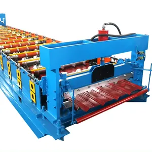 Automatic China Wall/Roof/Door Panel Roll Forming Machine with CE