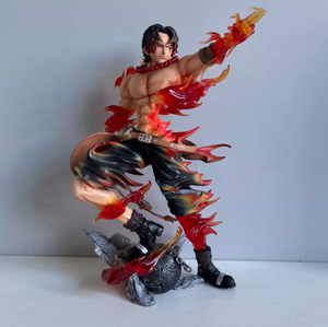 Haute qualité 26cm 1 pièce Portaga D <span class=keywords><strong>Ace</strong></span> japonais Anime PVC <span class=keywords><strong>figurine</strong></span> unisexe en boîte fleur <span class=keywords><strong>Ace</strong></span> <span class=keywords><strong>Figurine</strong></span> jouets en gros - Product Image 2