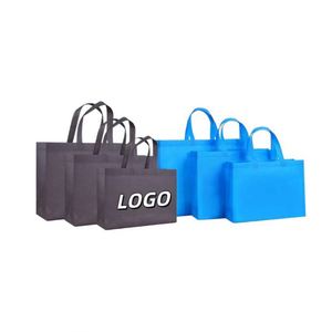 Sacs de courses réutilisables personnalisés en tissu non tissé écologique avec impression de logo sur mesure en gros - Product Image 3