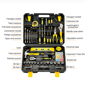 <span class=keywords><strong>Kit</strong></span> de Herramientas Básicas para Reparaciones del Hogar, Juego de 108 Piezas, Caja de Herramientas, Perfecto para Mecánicos, Propietarios de Viviendas y Entusiastas del Bricolaje - Product Image 2