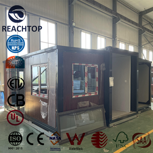 Maisons en conteneur à bas <span class=keywords><strong>prix</strong></span> maison préfabriquée extensible de 40 pieds restaurant en conteneur modulaire de luxe maison en conteneur en acier au <span class=keywords><strong>maroc</strong></span> - Product Image 4