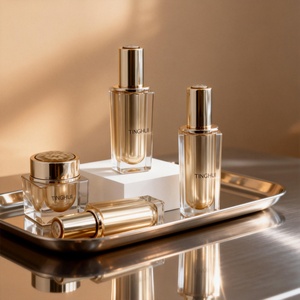 Ensemble d'emballages cosmétiques 30ml 50ml 100ml 120ml, flacon et boîte, pot à crème transparent 15g 30g 50g pour crème pour les yeux, crème pour le visage - Product Image 3