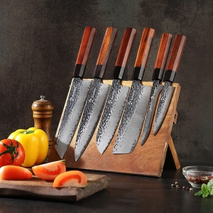 Ẩm thực xuất sắc thủ công Nhật Bản Knife Set VG-MAX Core với Damascus Nhà Bếp Knife Set - Product Image 4