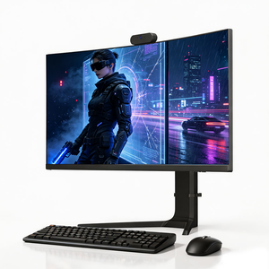 PC tout-en-un incurvé pour jeux de 34 pouces 21:9 IPS avec caméra intégrée et ensemble clavier-souris pour l'informatique des esports - Product Image 2