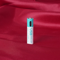 Batterie rechargeable au lithium-ion AAA 600 mAh 1,5 V, meilleur prix de gros, interface Type-C, 550 cycles