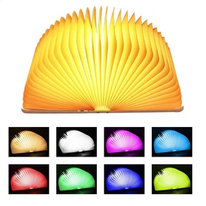 Lampe de lecture pliable fantaisie en forme de livre, 5 couleurs, veilleuse pliable, lampe de bureau portable - Product Image 3
