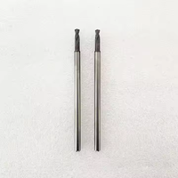 Foret hélicoïdal en carbure de tungstène à 2 cannelures, revêtu pour le métal, l'acier, l'aluminium, le cuivre