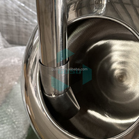 Machine à enrober les bonbons en forme de tambour sphérique en acier inoxydable 304 pour noix, bonbons, chocolat GUSU