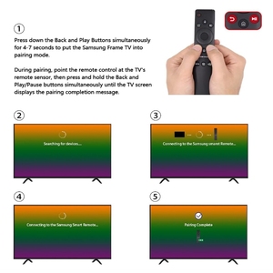 รีโมทคอนโทรลเสียง BN59-01329A ใหม่ทำงานสำหรับ <span class=keywords><strong>Samsung</strong></span> Smart TV <span class=keywords><strong>QLED</strong></span> 4K UHD HDR ซีรีส์ทีวี - Product Image 5