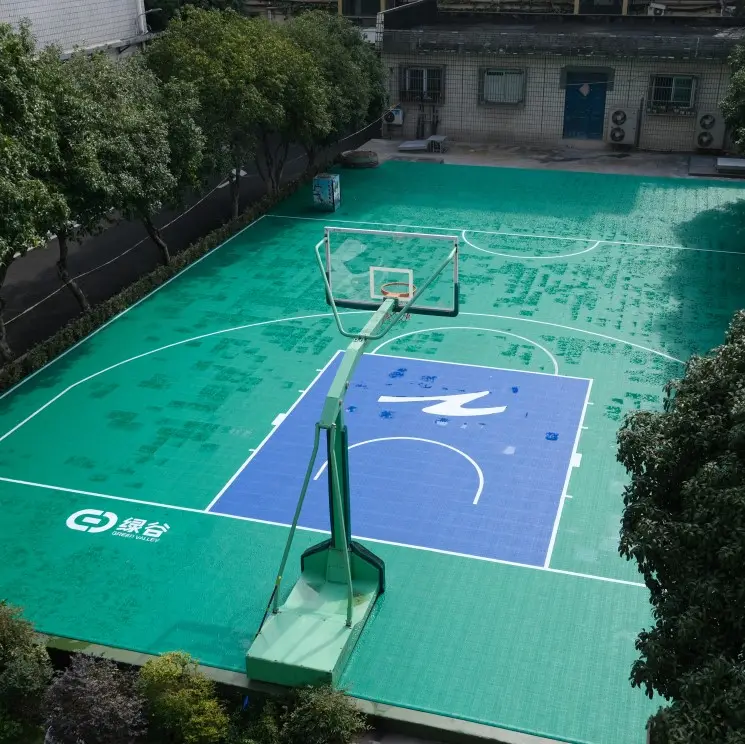 High quality PP TPE pickleball basketball court flooring tiles portable indoor and outdoor plastic modular