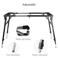 Yinyu KS260 Heavy Duty Adjustable Keyboard Stand 150kg Capacity Foldable Professional Stage Equipment
