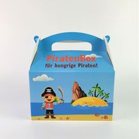 Boîte à gâteau en chocolat personnalisée en lot d'usine, boîte à gâteau d'anniversaire pour l'emballage dans les boulangeries