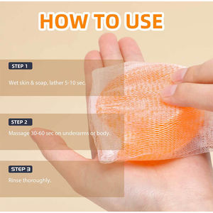 Savon au kaki purifiant et déodorant pour le corps, naturel, doux, aux extraits <span class=keywords><strong>de</strong></span> thé vert, adapté à tous les types <span class=keywords><strong>de</strong></span> peau - Product Image 6