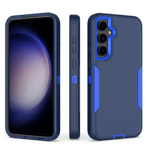 Funda de teléfono de cobertura completa a prueba de golpes 3 en 1 de goma híbrida para Samsung A73 A53 A33 A23 S21 FE <span class=keywords><strong>A13</strong></span> A04S A02S A03S - Product Image 2