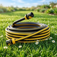 Tuyau d'arrosage de jardin pratique, flexible, pour l'arrosage progressif des pelouses, des fleurs, des arbustes fruitiers, des jardins et des aménagements paysagers