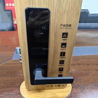 Langlebiges Aluminiumlegierungs-Smart-RFID-Kartenschloss Berührungsloses Schlüsselloses Hotel-Türschloss für Hotels