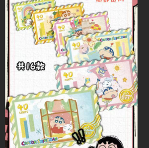 Crayon Shin-chan Étui de présentation en acrylique pour cartes et timbres de collection, coins carrés, pour jeu de table, édition limitée Anime - Product Image 5