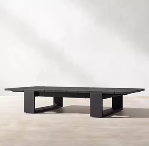 Ensemble <span class=keywords><strong>de</strong></span> canapés <span class=keywords><strong>de</strong></span> <span class=keywords><strong>jardin</strong></span> modernes <span class=keywords><strong>de</strong></span> luxe, meubles <span class=keywords><strong>de</strong></span> patio durables en aluminium, canapé 3 places, ensemble <span class=keywords><strong>de</strong></span> canapés d'extérieur en métal, cour, villa, resort - Product Image 5