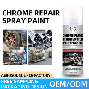 X9 Chrome Finish Electroplated Silver <strong>Spray</strong> <strong>Paint</strong> for Stainless Steel Aluminum <strong>Alloy</strong> Rust-Proofing Touch-Up-Epoxy <strong>Paint</strong> - Product Image 6
