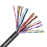 Câble de communication multi-paires en cuivre Cat6 50/100/200 paires, câble téléphonique pour réseau de télécommunications