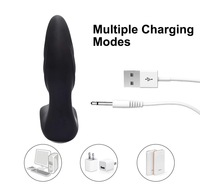 Masseur de prostate vibrant pour hommes, vibromasseur anal gay, stimulateur vaginal pour femmes, plug anal, jouets sexuels pour adultes