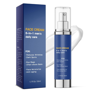Crème hydratante 24H régulatrice de sébum au rétinol <span class=keywords><strong>pour</strong></span> peaux sensibles – Essentiels de soin <span class=keywords><strong>anti</strong></span>-âge <span class=keywords><strong>pour</strong></span> <span class=keywords><strong>homme</strong></span> – Crème rafraîchissante <span class=keywords><strong>pour</strong></span> la peau - Product Image 1