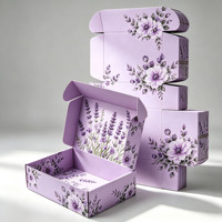 Boîte cadeau personnalisée de luxe en carton pour l'expédition de vêtements, boîte d'emballage pour robe, sous-vêtements, chemise, boîte d'expédition en carton ondulé