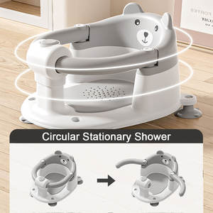 SUNNUO portatile pieghevole sedia da bagno bambino protezione a tutto tondo in plastica <span class=keywords><strong>seggiolino</strong></span> da bagno - Product Image 3