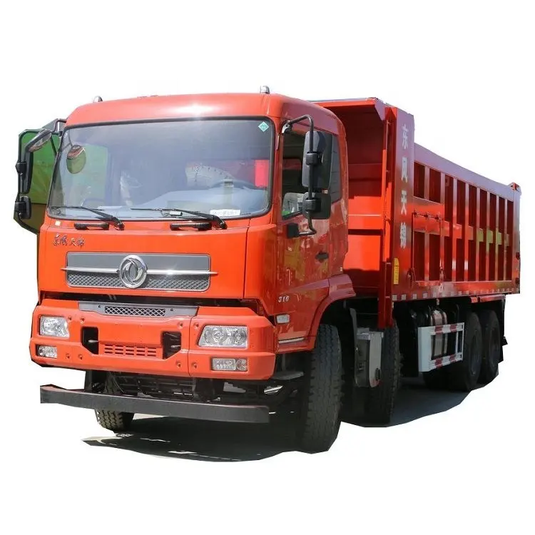 Export Tweedehands Goederen Dongfeng Tianjin Zware Vrachtwagen 310 Hp 8X4 6.5M Dump Trucks Mini Dump Truck