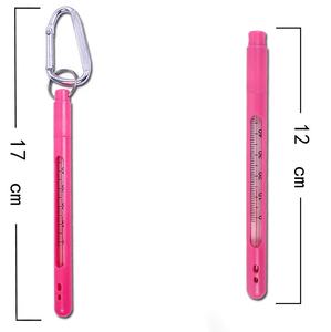 C OEM ODM gadgets de pesca medir temperatura termómetro de pesca hebilla de metal termómetro de pesca en el mar - Product Image 1