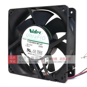 Ventilateur de refroidissement T12E48BS1M7-07 48Vdc 1.45A 4 fils Moteur DC pour boîtier d'ordinateur - Product Image 5
