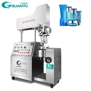 Cosmetic Production Equipment Manufacturer Supplies Lotion Cream Vacuum Homogenizing Emulsifier Mixing Machine