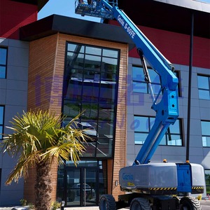 Best Selling Used Genie S-60 FE 20m Man Boom Lifts Low <strong>Noise</strong> and Low <strong>Pollution</strong> Hybrid Straight Arm Aerial Work Platform - Product Image 4