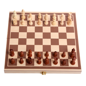 Jeu d'échecs pliable 2-en-1 personnalisé pour enfants et adultes, jouet de puzzle compétitif pour bébés, vente en gros - Product Image 6