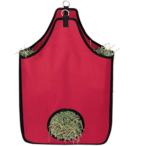 Sac à <span class=keywords><strong>foin</strong></span> personnalisé avec logo pour l'équitation, alimentation facile et lente, fabriqué en nylon durable, accessoire pour chevaux - Product Image 4