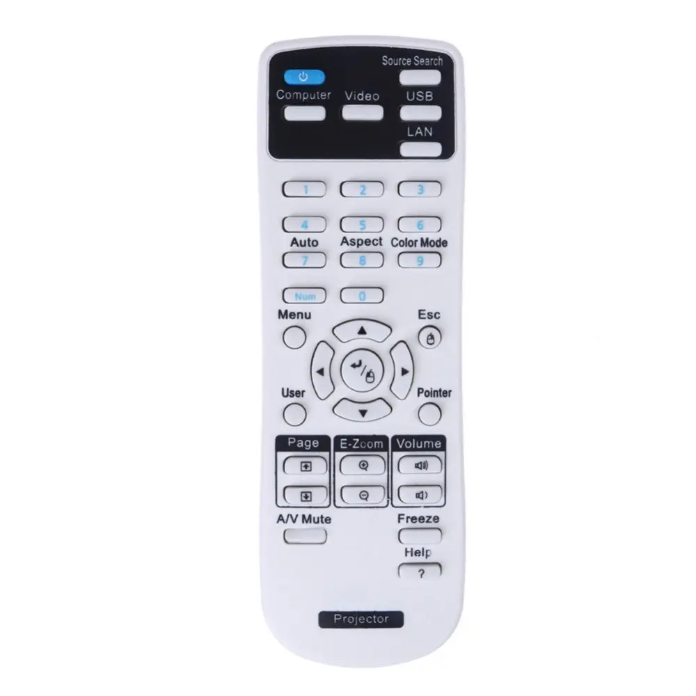 New Replacement Remote Control for Epson Projector EB-W05 EB-W39 EB-X39 EB-X41 DLP Projector Remote Controller