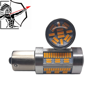 12V 24V 1156 BA15S dẫn bóng đèn <span class=keywords><strong>DRL</strong></span> 105 SMD 4014 3.6W vàng xe chuyển tín hiệu đèn 1157 3157 7440 switchback đảo ngược đèn - Product Image 3