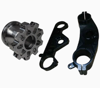 Pièces de carrosserie de moto en titane sur mesure OEM, modifications en aluminium CNC pour moto, pièces usinées CNC